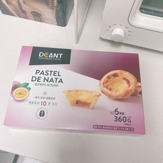 디앙뜨 포르투갈 에그타르트 오리지널 맛+패션후르츠+초콜릿타르트 맛 중 택1 — 5점을 준 리뷰어가 2021년 8월 올린 사용 사진