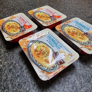 [유픽]간편하게 즐기는 고단백 상온보관 후무스 2종, 총 4개 토마토맛/타히니맛[올리브맛 제외] — 3점을 준 리뷰어가 2021년 2월 올린 사용 사진