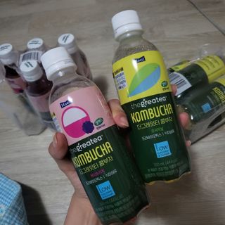 더그레잇티 콤부차 [매일유업] 더그레잇티 44kcal 콤부차 300ml *12개입 (오리지널 6개+베리리치 6개) — 4점을 준 리뷰어가 2023년 7월 올린 사용 사진