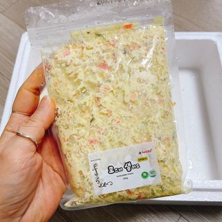 대저 릴리맛 + 로즈비 샐러드200g — 4.5점을 준 리뷰어가 2021년 3월 올린 사용 사진