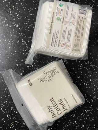 디어엘로디 프리미엄 유기농 베이비 솜티슈 40매 3 + 1 PACK — 5점을 준 리뷰어가 2021년 3월 올린 사용 사진