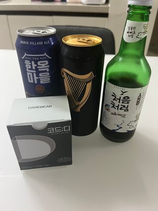데어베어 [알쓰구원템] 숙취링거 성분을 담은 코드디 10개입 — 5점을 준 리뷰어가 2022년 4월 올린 사용 사진