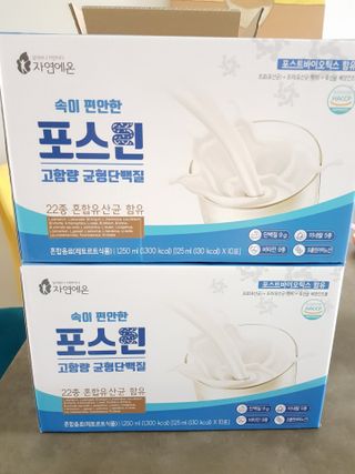 자연에온 마시는 프로틴 고함량 균형단백질 음료 포스틴 125ml 10개입 1BOX — 4점을 준 리뷰어가 2021년 3월 올린 사용 사진