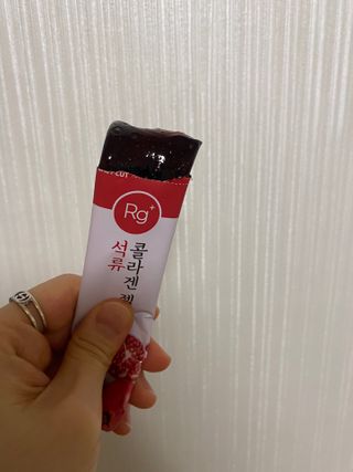함초록 Rg+ 석류콜라겐젤리 — 4점을 준 리뷰어가 2021년 3월 올린 사용 사진