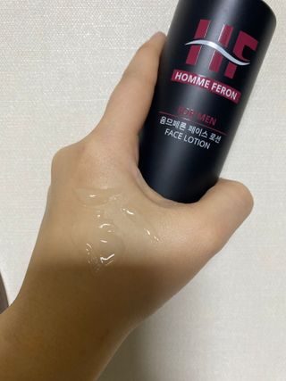 웰피아생활건강 웰피아 올인원 남성화장품 옴므페론 — 4점을 준 리뷰어가 2023년 1월 올린 사용 사진