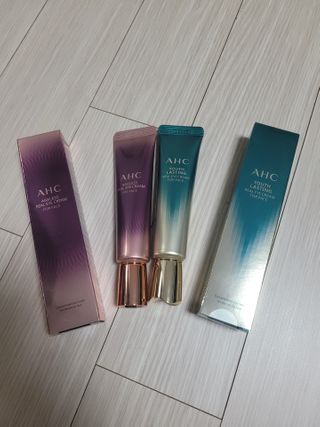 [NEW 탄력유턴 아이크림] AHC 유스 래스팅 리얼 아이크림 포 페이스 — 5점을 준 리뷰어가 2021년 2월 올린 사용 사진