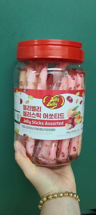 젤리벨리 젤리스틱 어쏘티드 900g — 5점을 준 리뷰어가 2022년 8월 올린 사용 사진