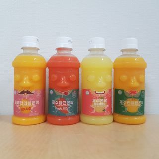 탐라원 제주의 맛, 몬딱주스 4종세트 - 한라봉몬딱주스, 천혜향몬딱주스, 청귤에이드, 당근몬딱주스 — 5점을 준 리뷰어가 2021년 7월 올린 사용 사진