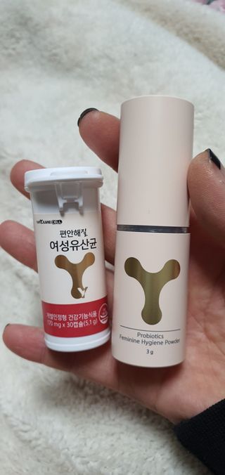 메이준뉴트리 메이준쎌 편안해질 Y케어 유산균 — 5점을 준 리뷰어가 2021년 2월 올린 사용 사진