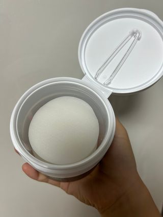 산다화 비타민씨 화이트닝 토너 패드 — 4.5점을 준 리뷰어가 2023년 9월 올린 사용 사진