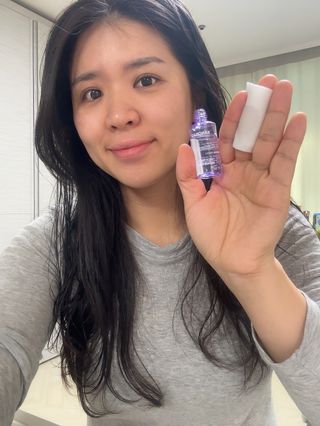 바노바기 코스메틱 바노바기 밀크 씨슬 스킨 리페어링 스타터 키트 — 5점을 준 리뷰어가 2024년 1월 올린 사용 사진