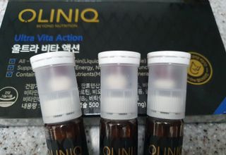 올리닉 울트라비타액션 — 5점을 준 리뷰어가 2021년 9월 올린 사용 사진