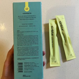 신비애(sinbiae) [신비애] 에센셜 락토 7개입 — 5점을 준 리뷰어가 2022년 10월 올린 사용 사진