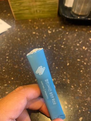 클린24시간 슬림앤유산균 1박스 (3.5g X 15포) — 5점을 준 리뷰어가 2022년 11월 올린 사용 사진