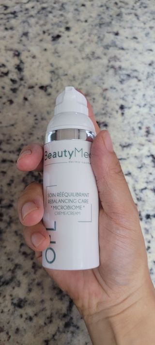 뷰티메드 OFL 리밸런싱 케어 크림 50ml — 5점을 준 리뷰어가 2022년 8월 올린 사용 사진