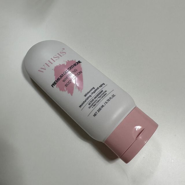 위시스 프리미엄 글루타치온  화이트닝 바디로션 리뷰 사진
