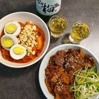 [심플리쿡] 반반연탄불고기, 창화당쫄볶이 SET — 5점을 준 리뷰어가 2021년 2월 올린 사용 사진