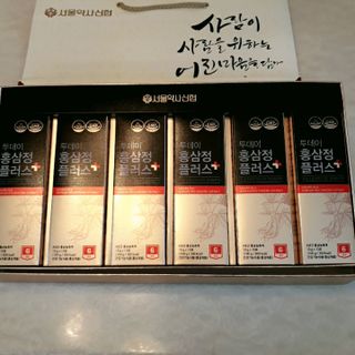 서울약사신협_투데이홍삼정플러스스틱_10g x 60포 — 5점을 준 리뷰어가 2021년 6월 올린 사용 사진