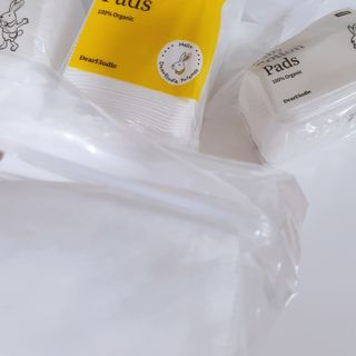 디어엘로디 프리미엄 유기농 베이비 솜티슈 40매 3 + 1 PACK — 5점을 준 리뷰어가 2021년 2월 올린 사용 사진