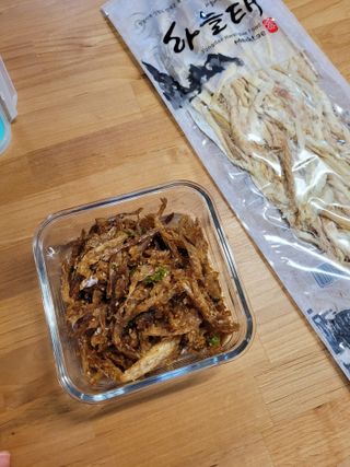 [오늘바스켓] 용대리 손질하늘태 130g — 5점을 준 리뷰어가 2021년 6월 올린 사용 사진
