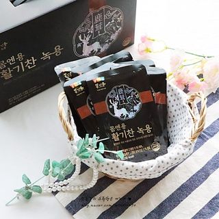 [몸엔용] 몸엔용 판매 1위 녹용 가성비 갑, 활기찬녹용 30포 — 5점을 준 리뷰어가 2021년 11월 올린 사용 사진