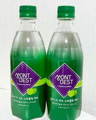 몽베스트 Montbest with Sparkling water Lime20병 — 3.5점을 준 리뷰어가 2022년 5월 올린 사용 사진
