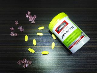 Swisse 스위스 리버디톡스 120정 — 5점을 준 리뷰어가 2021년 1월 올린 사용 사진