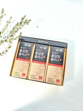 서울약사신협_투데이홍삼정플러스스틱_10g x 30포 — 5점을 준 리뷰어가 2021년 1월 올린 사용 사진