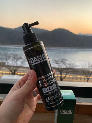 다슈코리아 다슈 데일리 안티 헤어로스 허브 헤어토닉 150ml — 5점을 준 리뷰어가 2021년 2월 올린 사용 사진