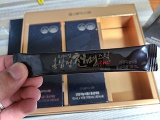 서울약사신협 약사신협_천명플러스스틱_10mlx30포 — 4점을 준 리뷰어가 2021년 2월 올린 사용 사진