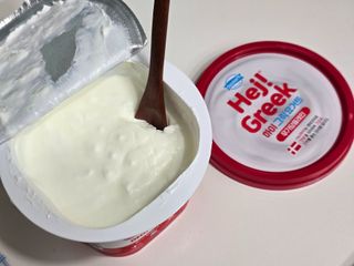 덴마크 *[구매평]하이(Hej!) 브랜드 패키지(요구르트, 그릭요거트) — 5점을 준 리뷰어가 2025년 10월 올린 사용 사진