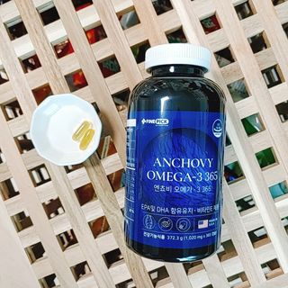 서울약사신협 Finepick_오메가365_1020mg x 365캡슐 — 4점을 준 리뷰어가 2021년 4월 올린 사용 사진