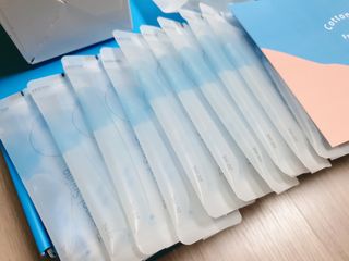 설랩수앤슈, 직접 만들어 쓰는 아기 물티슈 — 5점을 준 리뷰어가 2021년 9월 올린 사용 사진