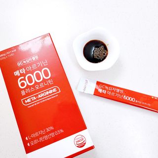 메타아르기닌 GC녹십자웰빙 메타 아르기닌 6000 플러스 오르니틴 — 4.5점을 준 리뷰어가 2022년 12월 올린 사용 사진