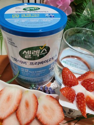 셀렉스 썬화이버 프리바이오틱스 — 5점을 준 리뷰어가 2021년 12월 올린 사용 사진
