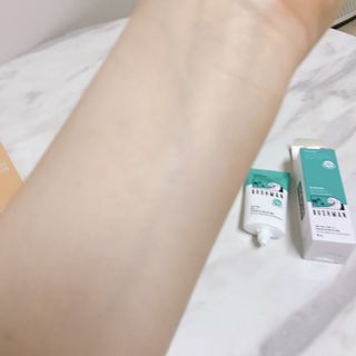 부쉬맨 워터프루프 프로 선크림 50g SPF50+ PA++++ — 4점을 준 리뷰어가 2023년 4월 올린 사용 사진