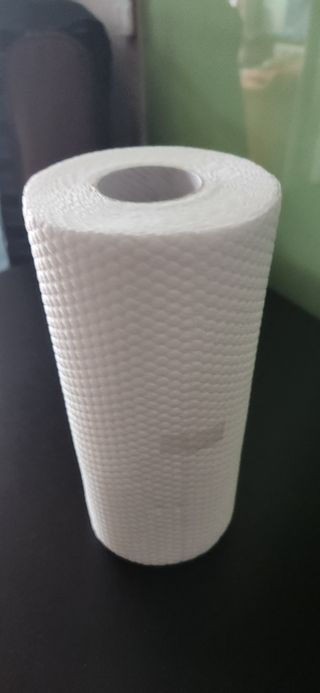 부직포나라 중금속유해물질ZERO 뜯어쓰는 주방 일회용수세미 60매 2매 — 5점을 준 리뷰어가 2022년 10월 올린 사용 사진