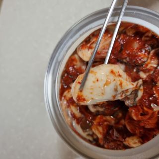 셰프애찬 별미김치 굴겉절이 1kg — 5점을 준 리뷰어가 2022년 12월 올린 사용 사진