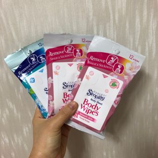[심플리티] 한 장으로 향기롭게, 산뜻하게 바디시트 2종 + 랜덤향1개 총 3팩구성 — 4점을 준 리뷰어가 2021년 5월 올린 사용 사진