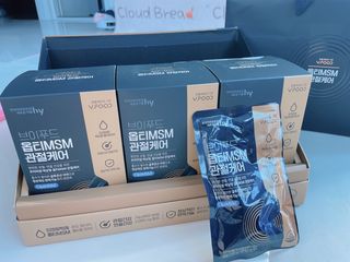 [브이푸드] 옵티MSM 관절케어 (70ml x30포) — 5점을 준 리뷰어가 2022년 6월 올린 사용 사진