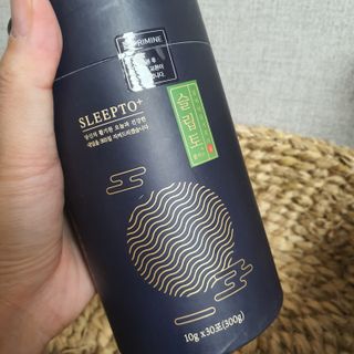 프리마인 자체 기업부설 연구소에서 찾아낸 건강한 수면의 비밀.  슬립토 플러스 30포 — 5점을 준 리뷰어가 2021년 10월 올린 사용 사진