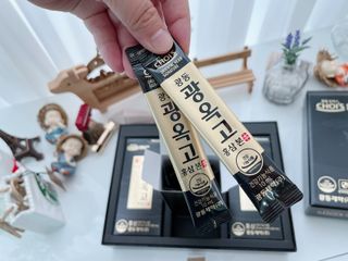 [광동제약] 광동 광옥고 홍삼 본 30포+쇼핑백 증정 — 5점을 준 리뷰어가 2021년 11월 올린 사용 사진
