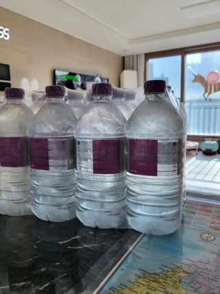몽베스트 MONTBEST 1L 12입 — 5점을 준 리뷰어가 2022년 2월 올린 사용 사진