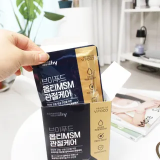 [브이푸드] 옵티MSM 관절케어 (70ml x30포) — 4점을 준 리뷰어가 2022년 7월 올린 사용 사진