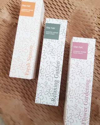 리엔케이 센티드 리페어 핸드크림 SET - 3 fragrance — 5점을 준 리뷰어가 2022년 11월 올린 사용 사진