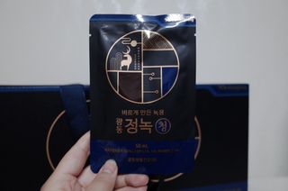 광동생활건강 [광동] 바르게 만든 녹용, 광동정녹청 — 5점을 준 리뷰어가 2021년 12월 올린 사용 사진