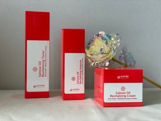 아이앤립 / EYENLIP 아이앤립 연어오일 리바이탈라이징 토너+앰플+크림 3종 세트 — 4점을 준 리뷰어가 2021년 7월 올린 사용 사진