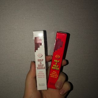 [블랙루즈]하프앤하프틴트 10종 中 택1+랜덤1 — 5점을 준 리뷰어가 2021년 2월 올린 사용 사진