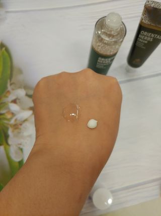 조아산코스메틱 승비 오리엔탈 허브 크림 + 승비 오리엔탈 허브 스킨 — 3점을 준 리뷰어가 2021년 11월 올린 사용 사진