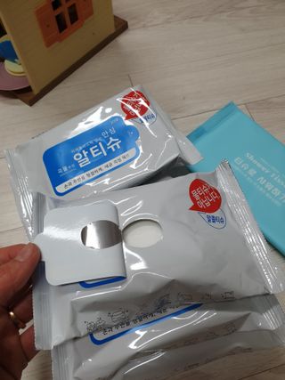 [엠메이데이] 안심 알티슈 20매 x 7 — 5점을 준 리뷰어가 2022년 1월 올린 사용 사진